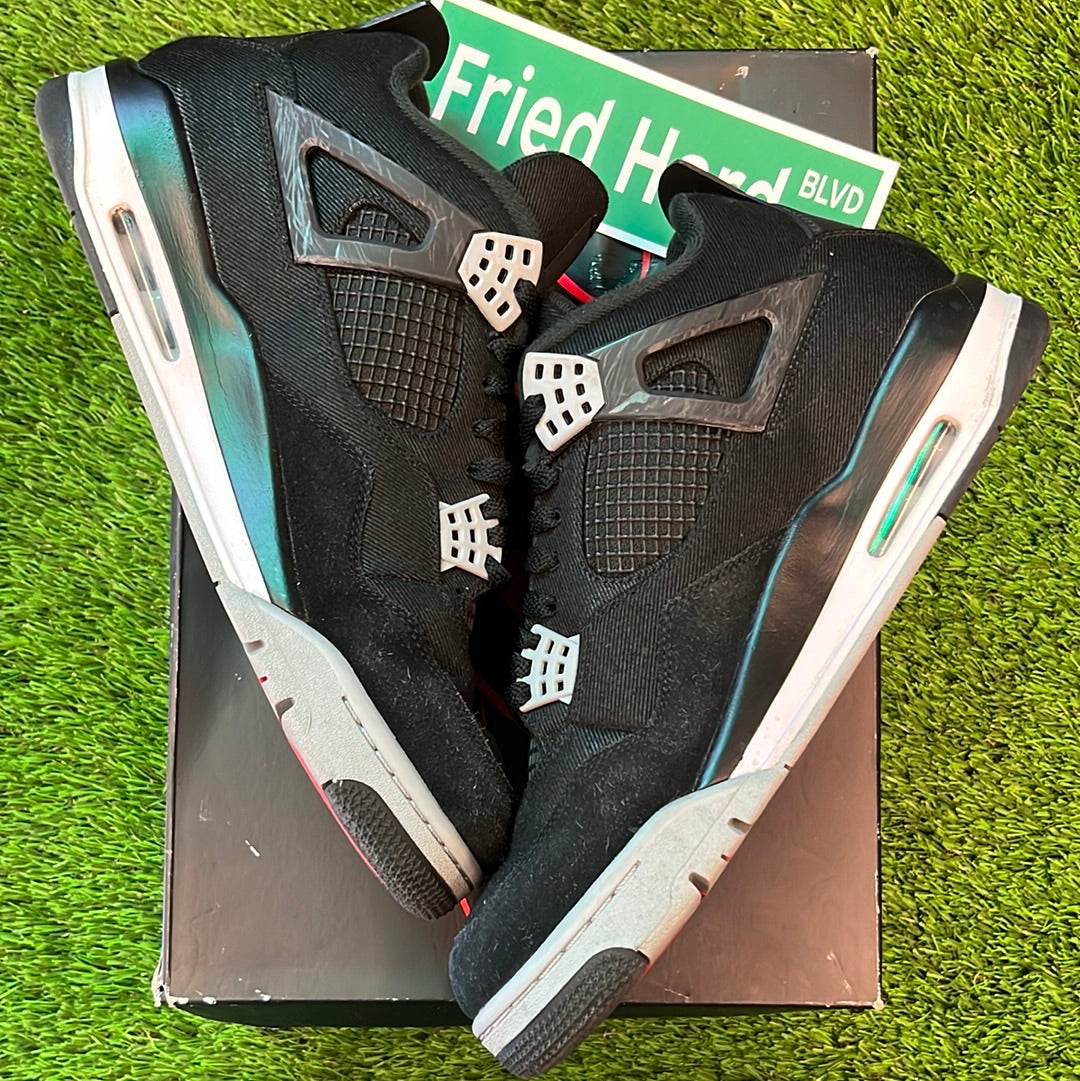 Air Jordan 4 Retro SE 'Black Canvas'