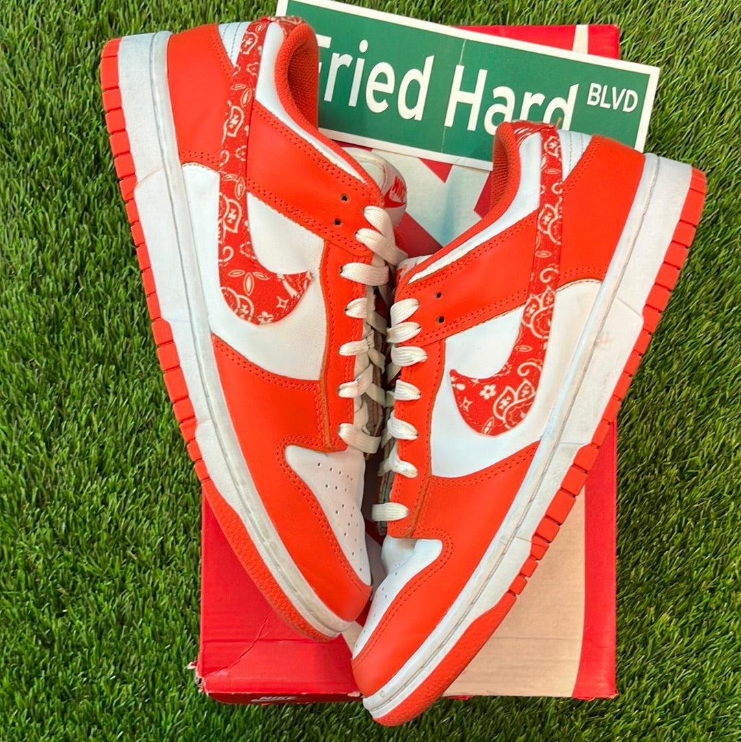 Wmns Dunk Low 'Orange Paisley'