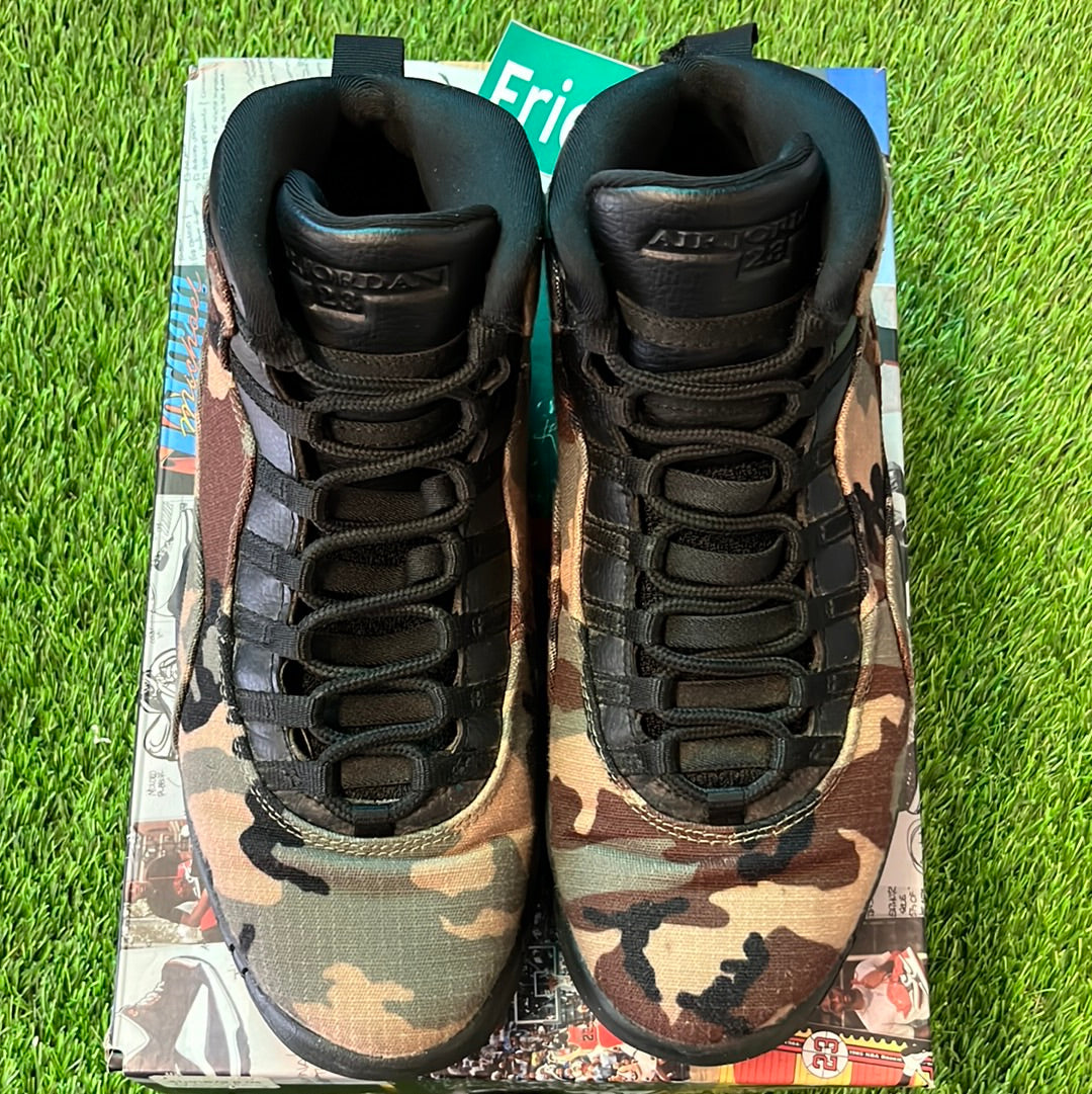 Air Jordan 10 Retro 'Woodland Camo'