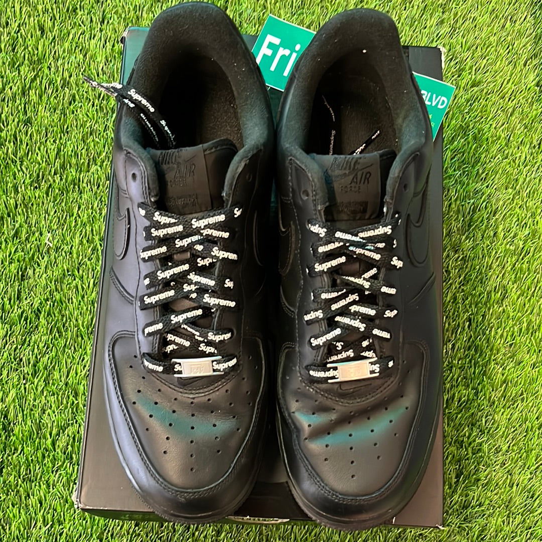 Supreme x Air Force 1 Low 'Box Logo - Black'