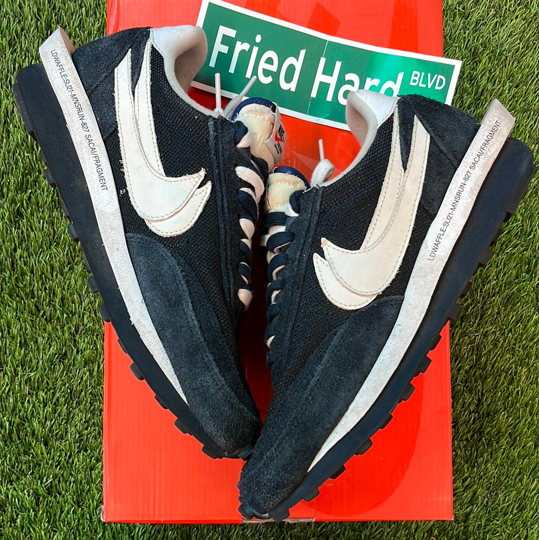 Fragment Design x sacai x LDV Waffle 'Blackened Blue'