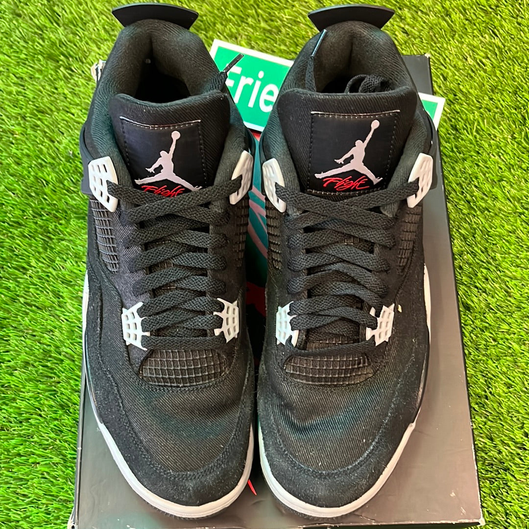 Air Jordan 4 Retro SE 'Black Canvas'