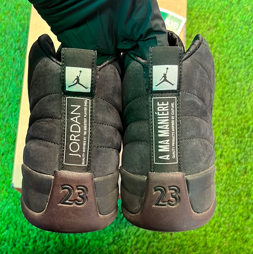 A Ma Maniére x Wmns Air Jordan 12 Retro SP 'Black'