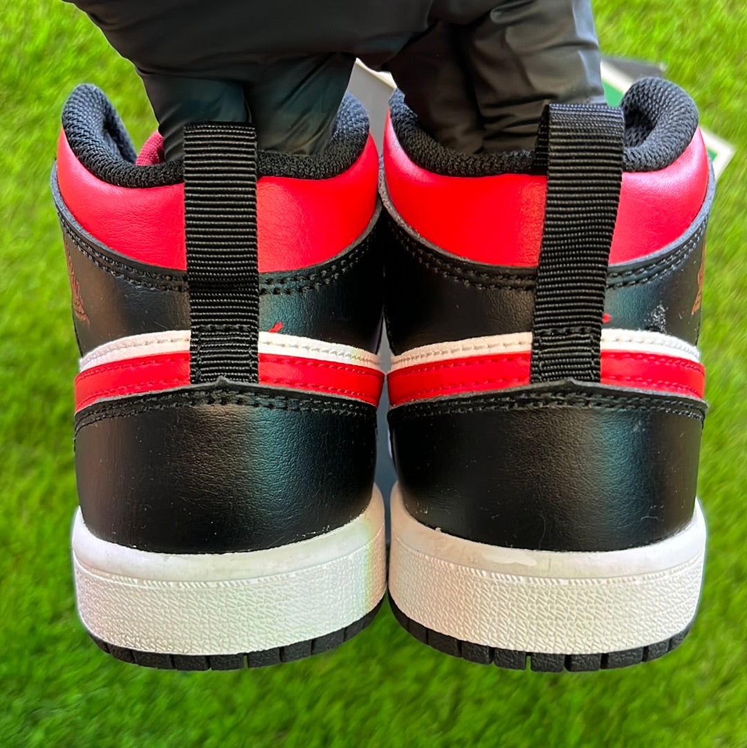 Air Jordan 1 Mid PS 'Black Fire Red'