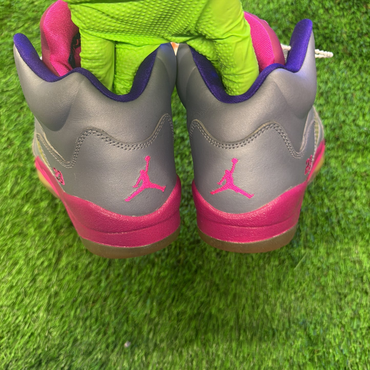Air Jordan 5 Retro GS 'Cement Grey Pink'
