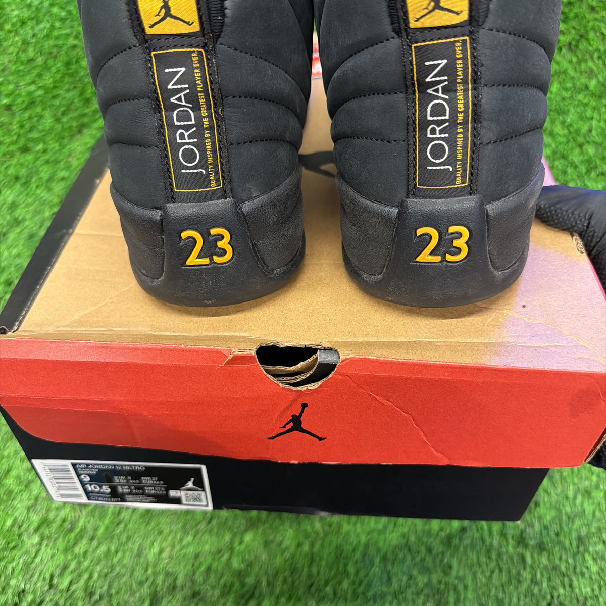 Air Jordan 12 Retro 'Black Taxi'