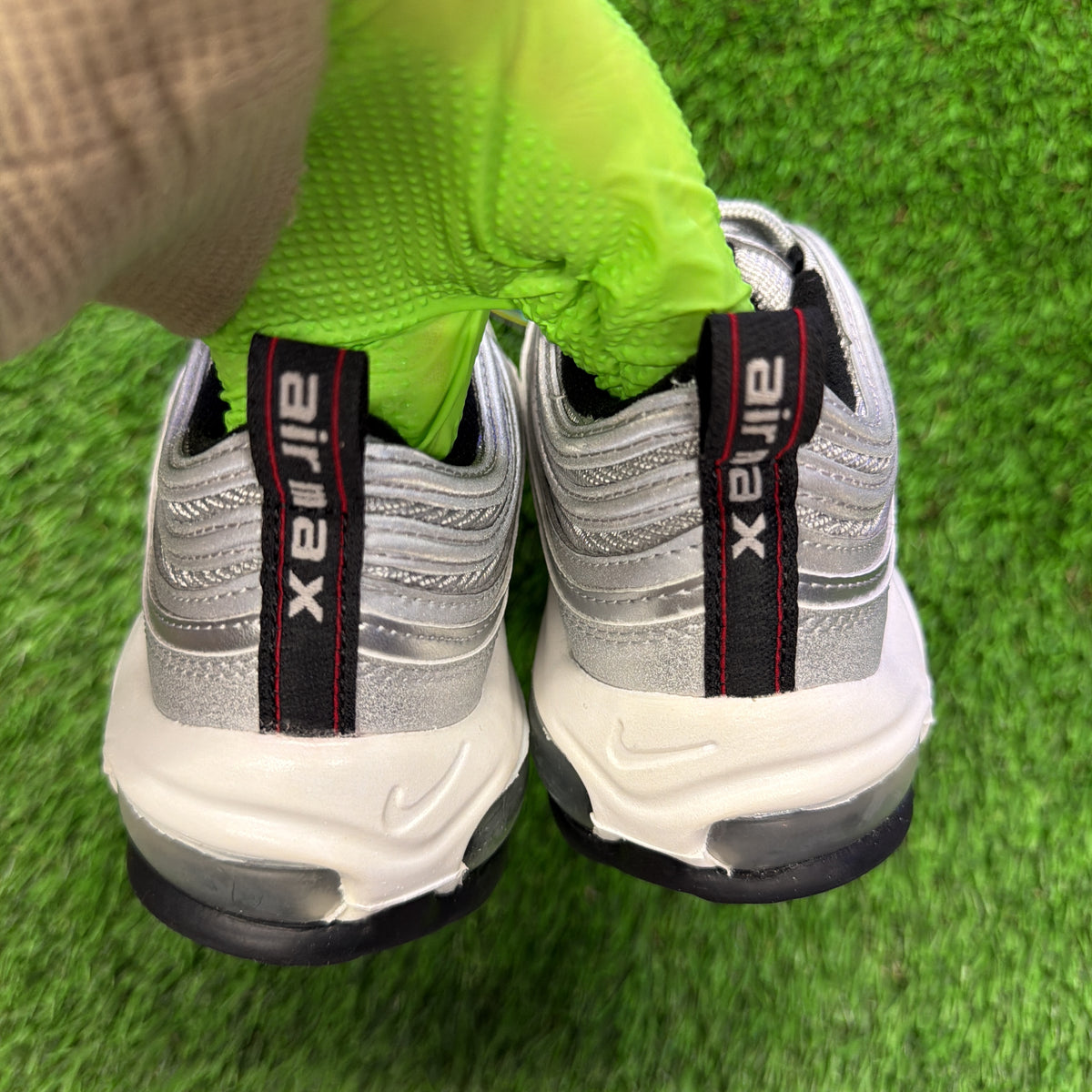 Nike Air Max 97 Silver Bullet (GS) SIZE 4.5Y/6W