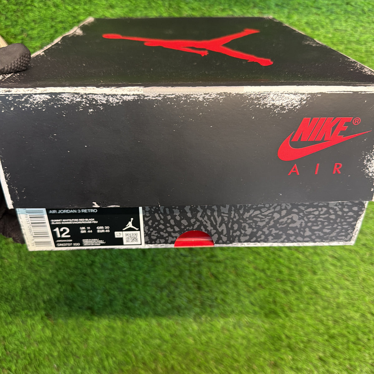 Air Jordan 3 Retro 'White Cement Reimagined' SIZE 12M/13.5W