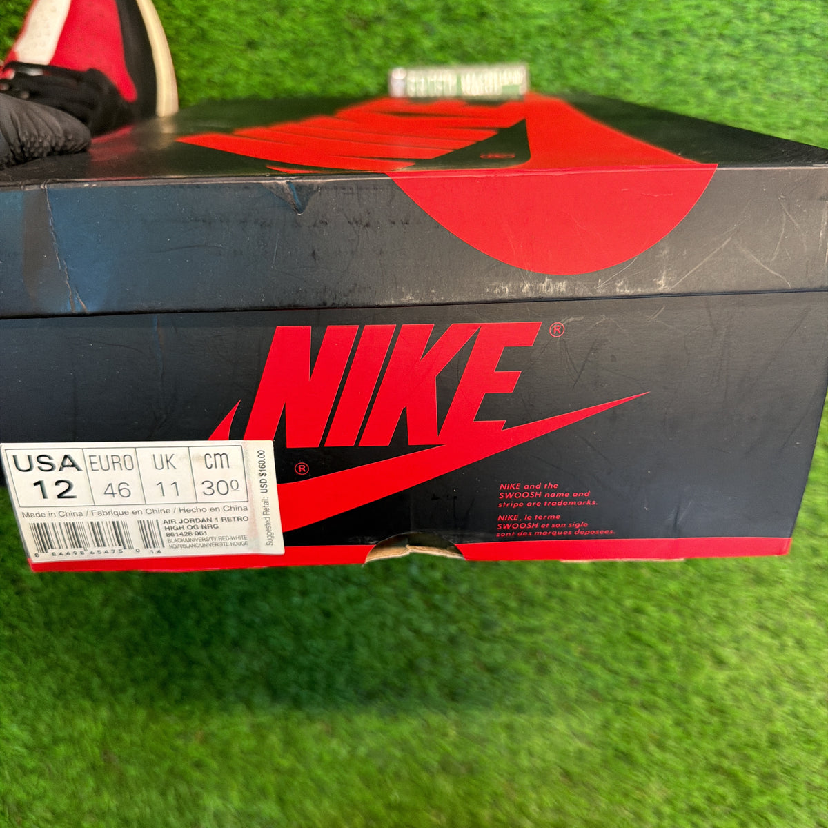 Air Jordan 1 Retro High OG NRG 'Homage to Home' SIZE 12M/13.5W