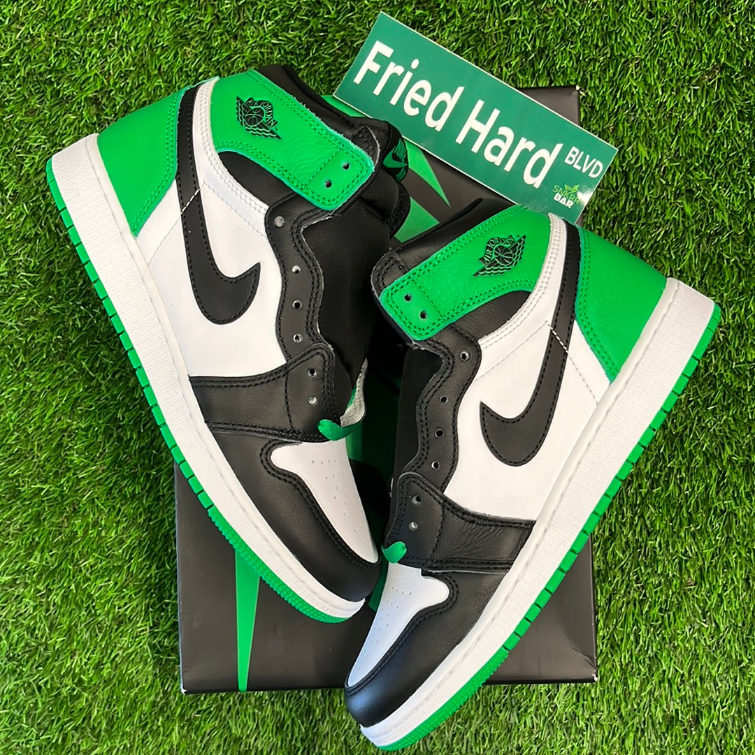 EXCLUSIVE Air Jordan 1 Retro High OG GS 'Lucky Green'