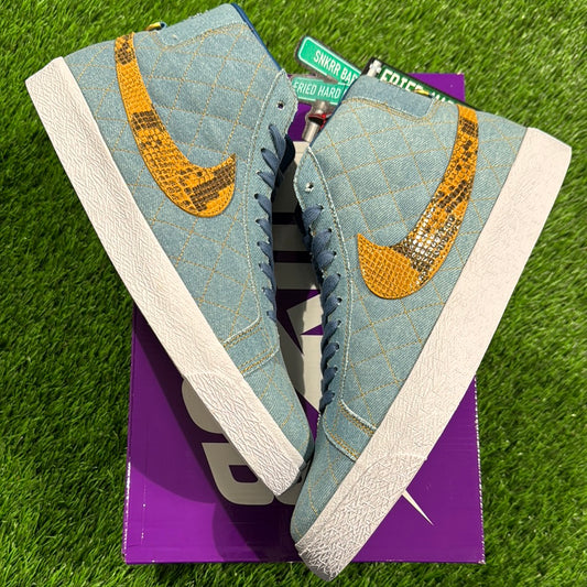 Supreme x Zoom Blazer Mid QS SB 'Denim'