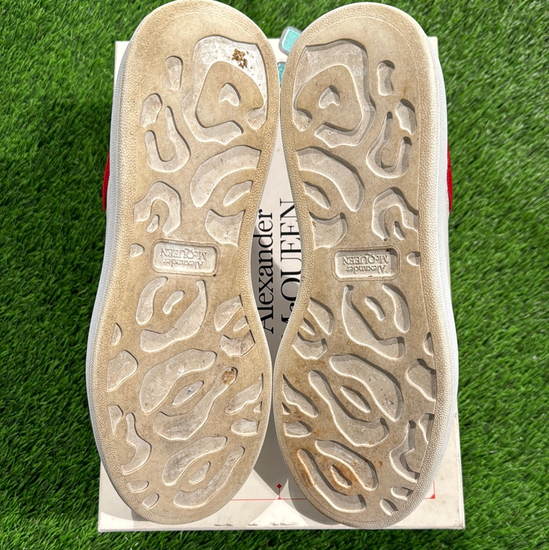 Alexander McQueen Oversized Sneaker 'White Lust Red'