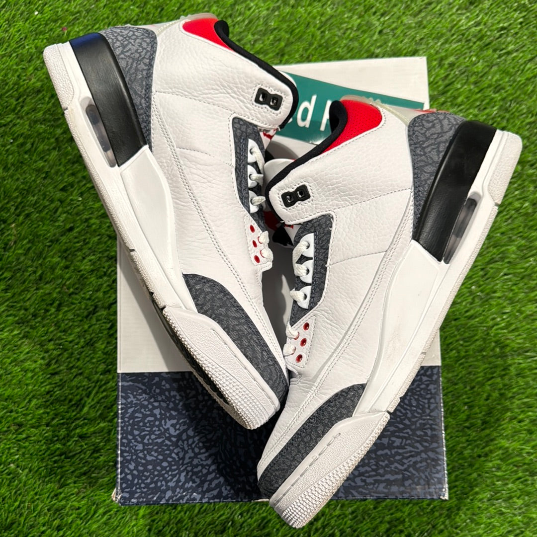 Air Jordan 3 Retro Denim SE 'Fire Red'