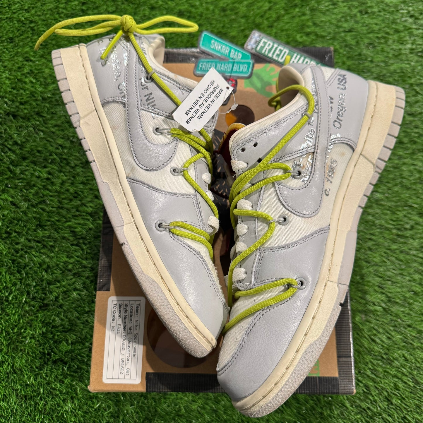 Off-White x Dunk Low 'Lot 08 of 50'