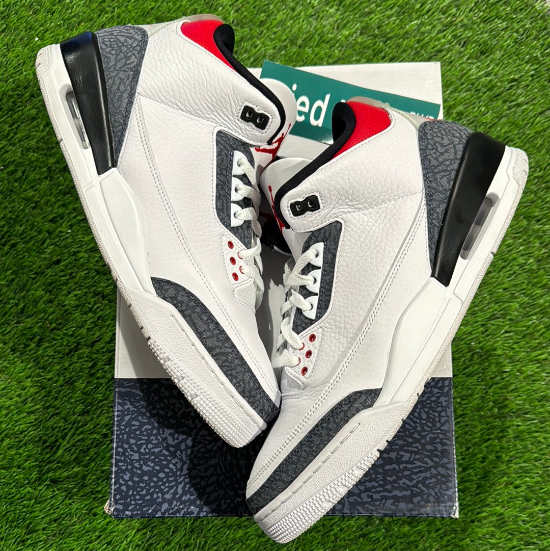 Air Jordan 3 Retro Denim SE 'Fire Red'