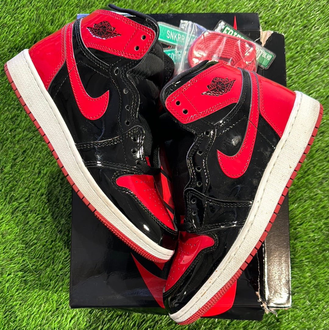 Air Jordan 1 Retro High OG GS 'Patent Bred'