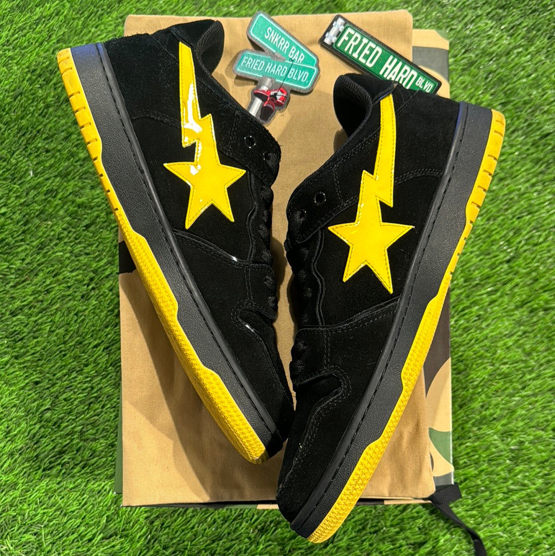 Sk8 Sta 'Black Electric Yellow'