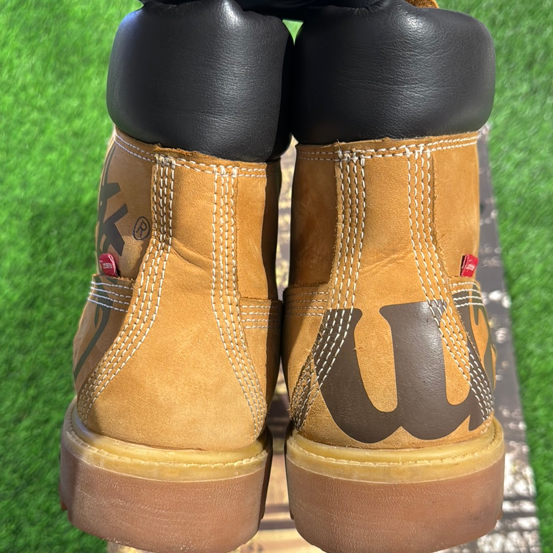Supreme x 6 Inch Premium Waterproof Boot 'Big Logo - Wheat'