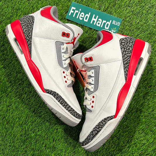 Air Jordan 3 Retro 'Fire Red' 2022