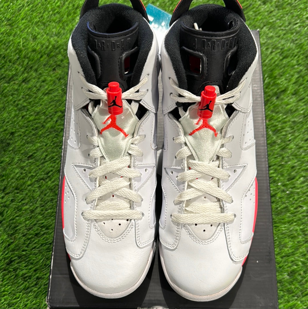 Air Jordan 6 Retro BG 'White Infrared' 2014