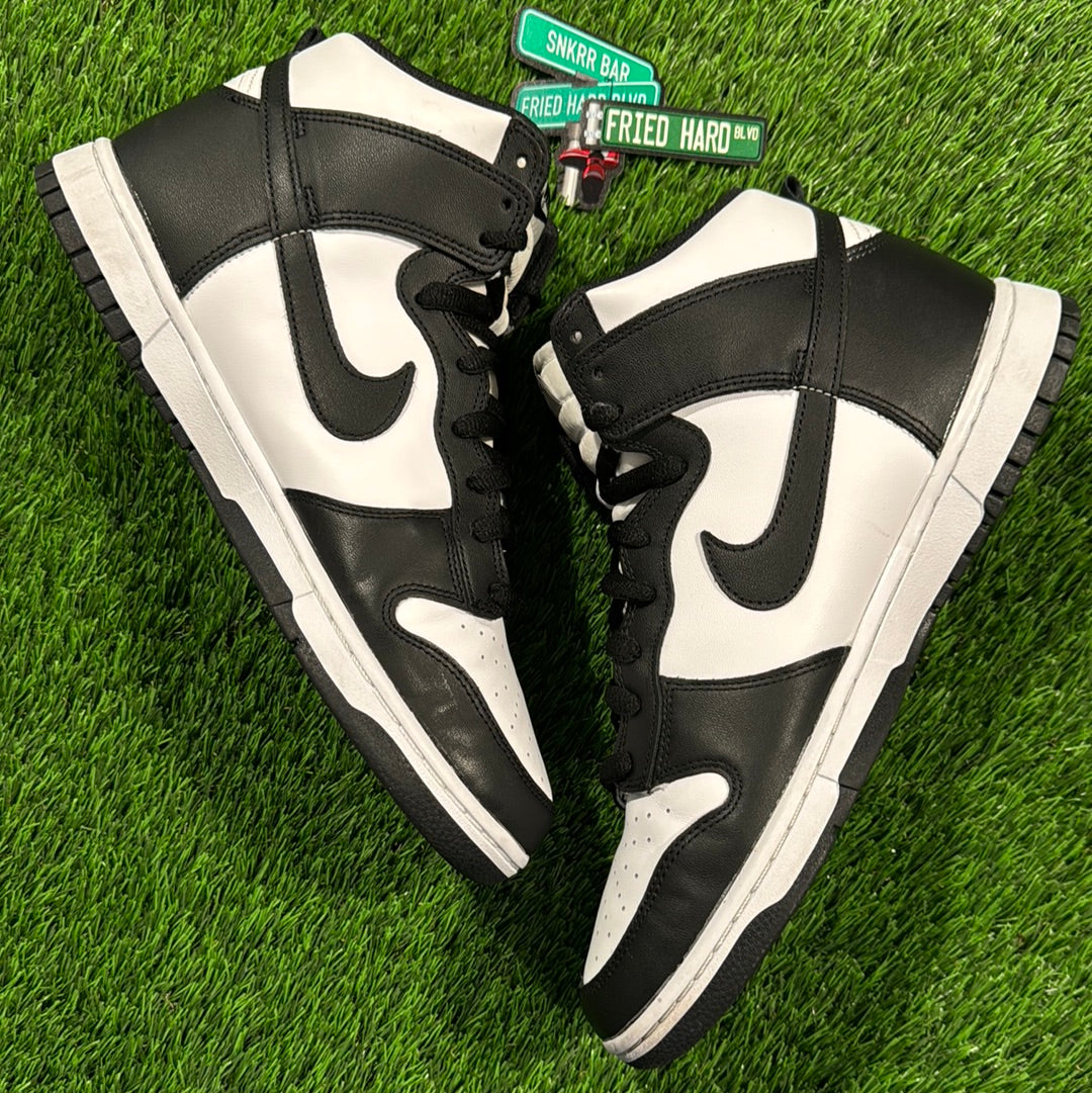 Dunk High 'Black White'