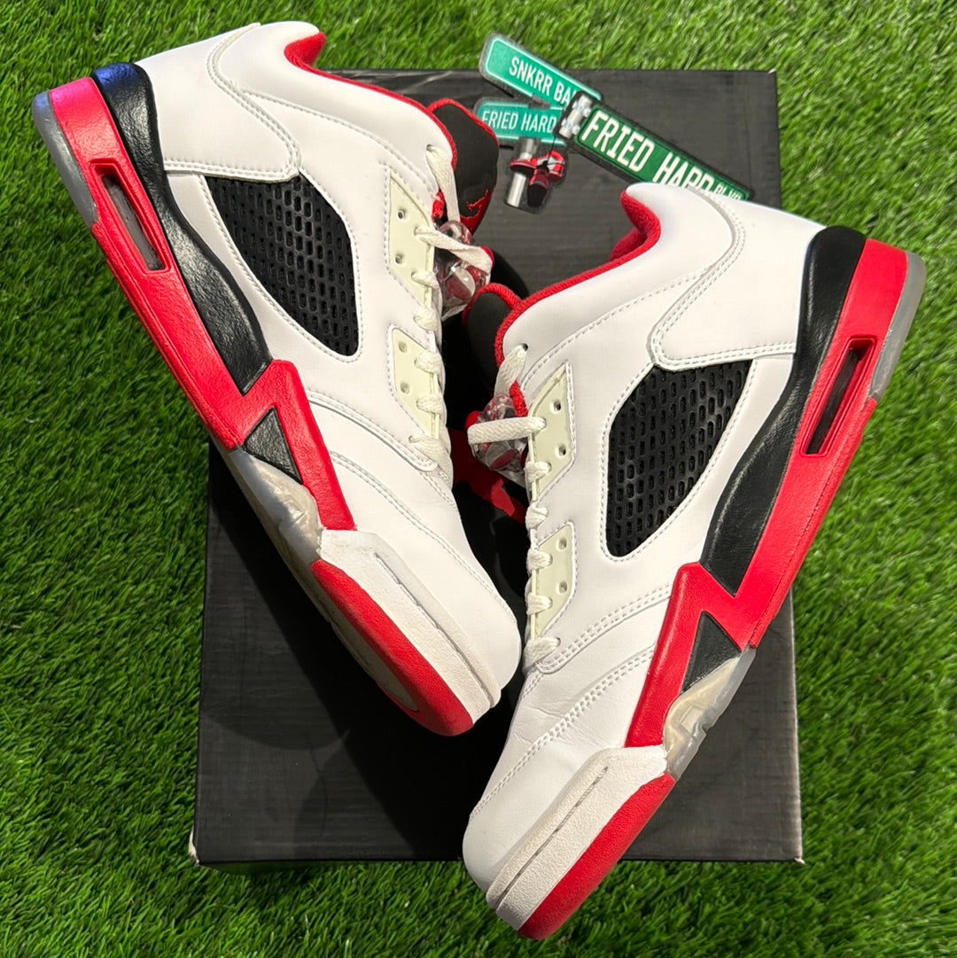 Air Jordan 5 Retro Low 'Fire Red' 2016 10.5M/12W