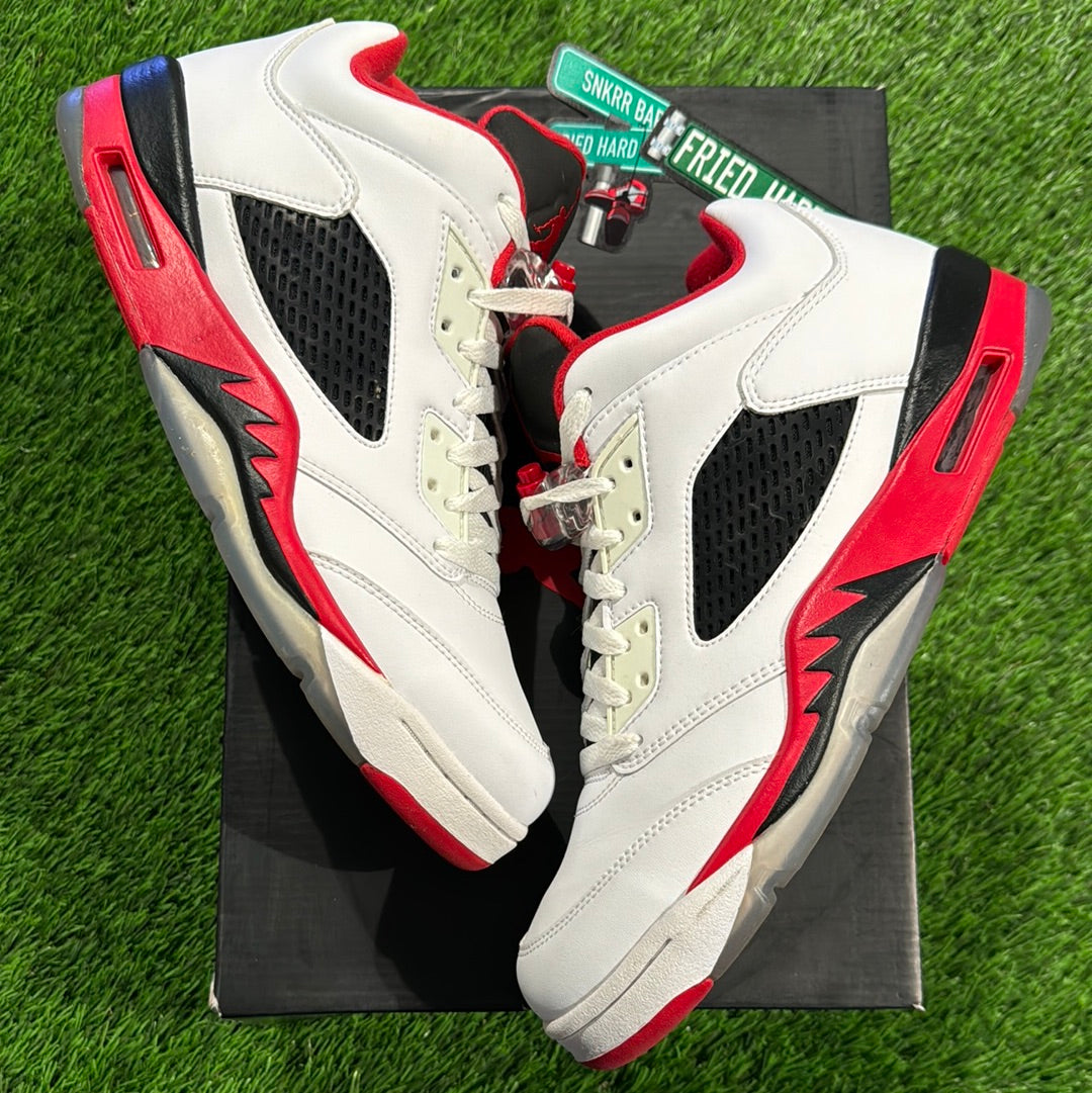 Air Jordan 5 Retro Low 'Fire Red' 2016 10.5M/12W