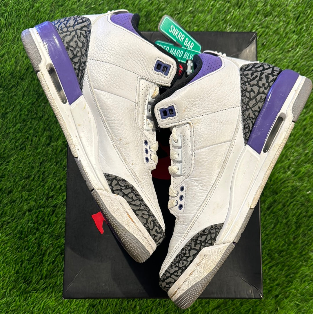 Air Jordan 3 Retro GS 'Dark Iris'