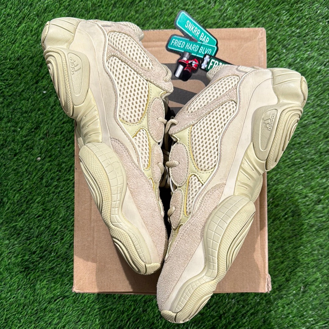 Yeezy 500 'Super Moon Yellow' Fried Hard Blvd. Yeezy 500 'Super Moon Yellow' Fried Hard Blvd.