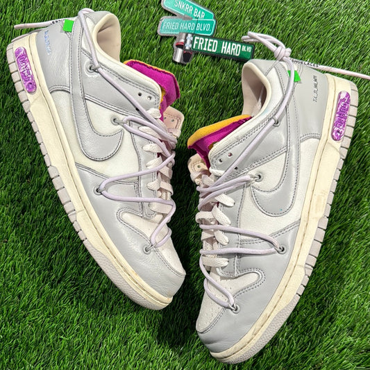 Off-White x Dunk Low 'Lot 03 of 50'