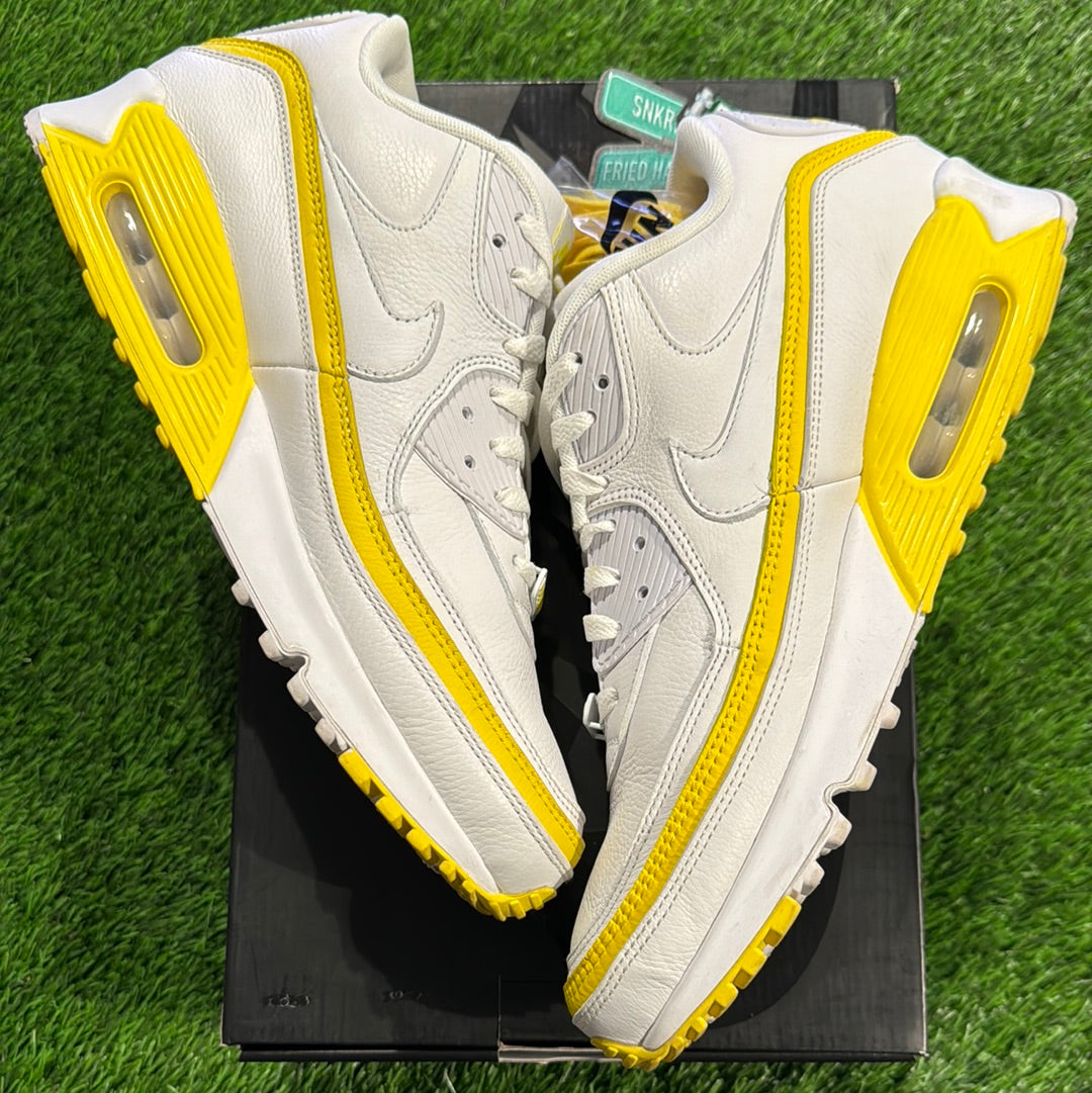 Undefeated x Air Max 90 'White Optic Yellow'