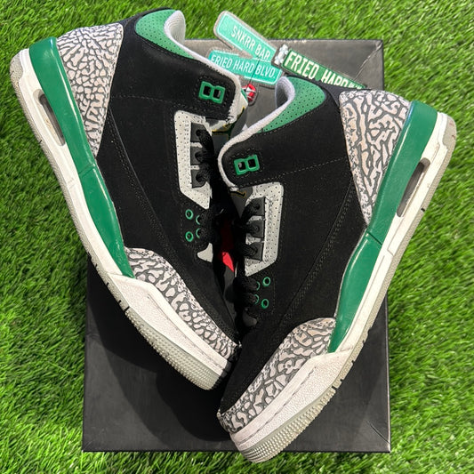 Air Jordan 3 Retro GS 'Pine Green' 6Y/7.5W