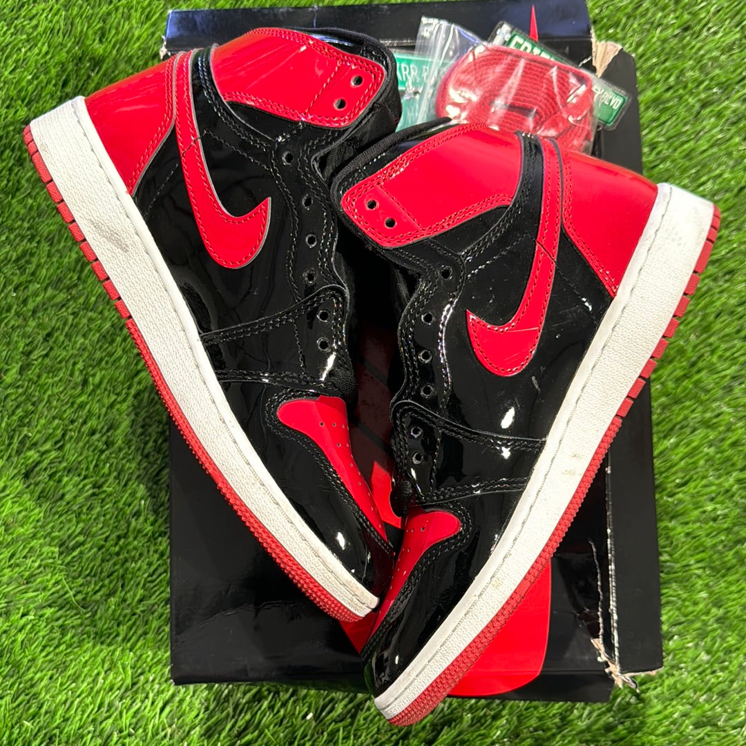 Air Jordan 1 Retro High OG GS 'Patent Bred'