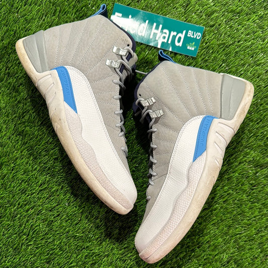 Air Jordan 12 Retro 'Grey University Blue'