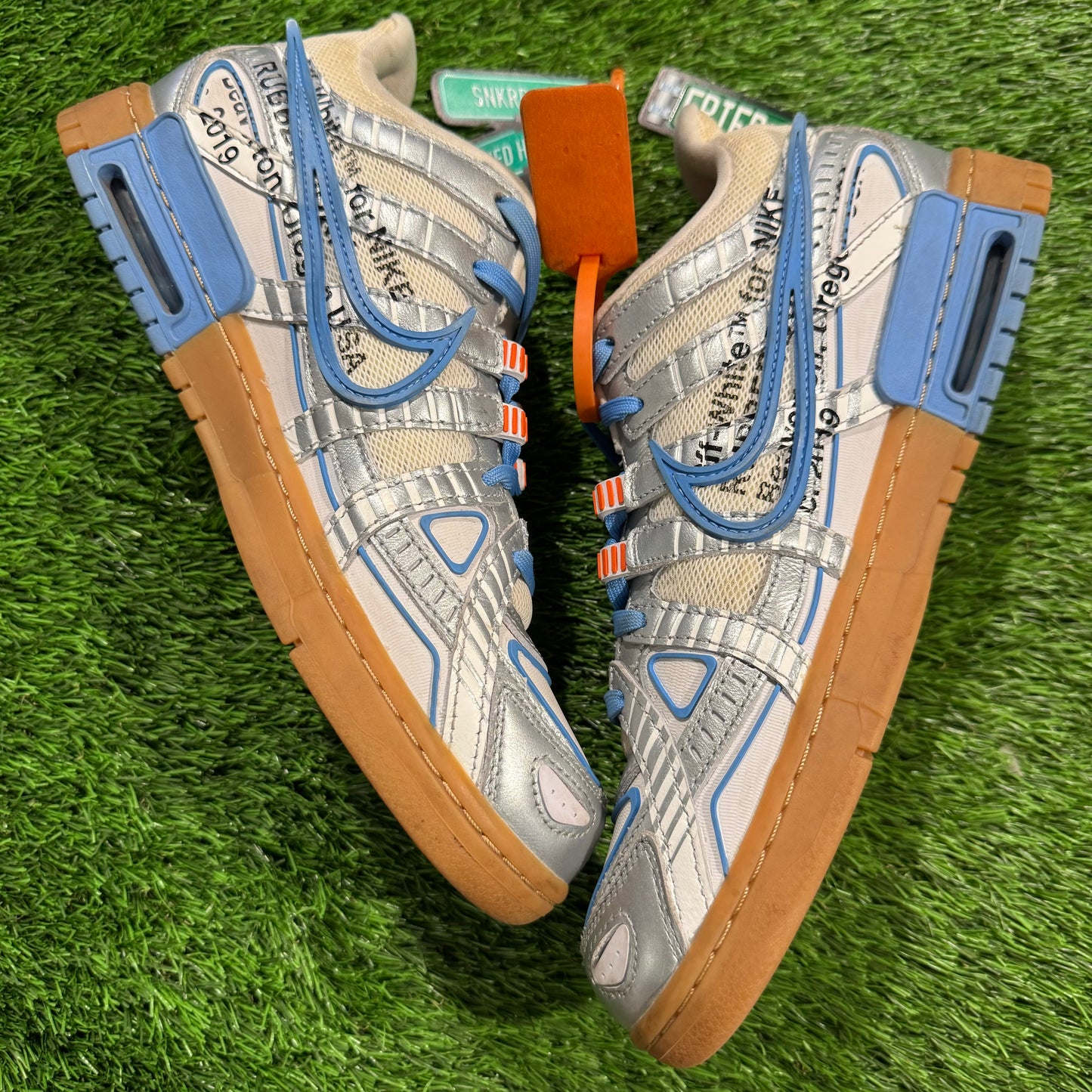Off-White x Air Rubber Dunk 'University Blue'