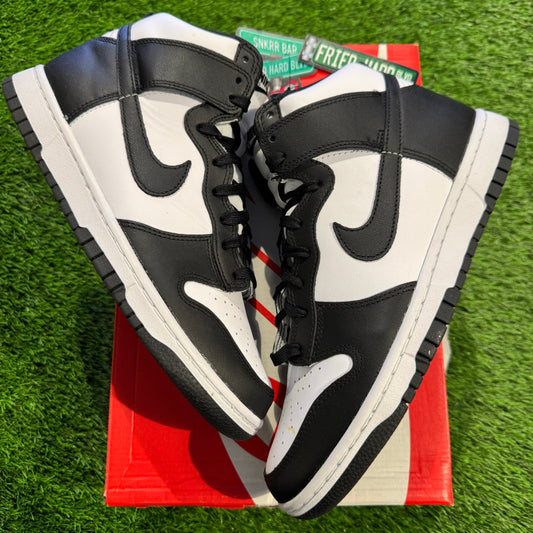 Dunk High 'Black White'