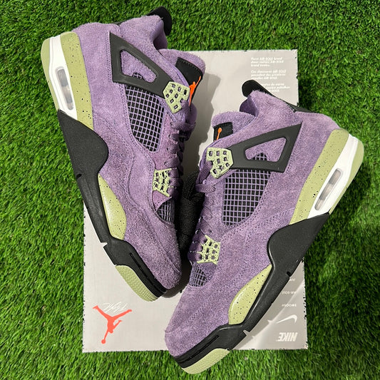Wmns Air Jordan 4 Retro 'Canyon Purple'
