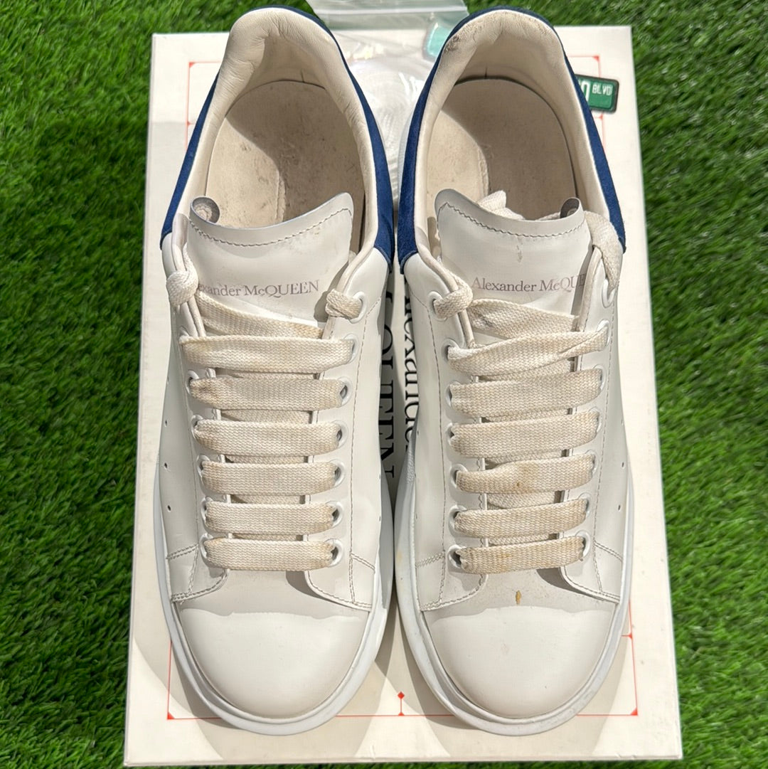 Alexander McQueen Oversized Sneaker 'White Paris Blue'