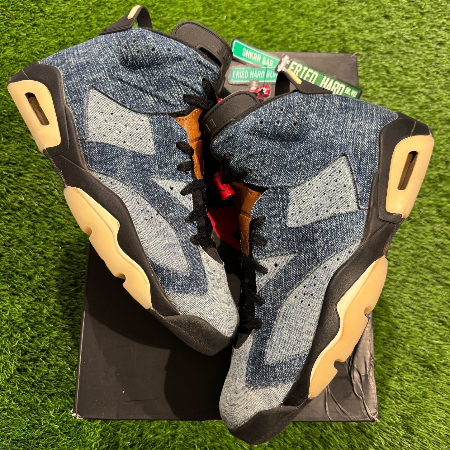 Air Jordan 6 Retro 'Washed Denim' 11M/12.5W