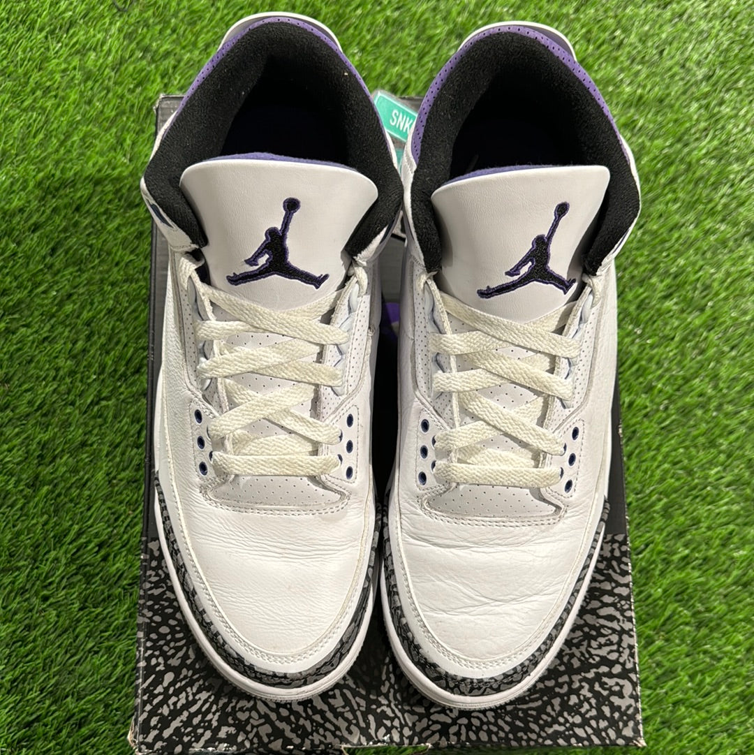 Air Jordan 3 Retro 'Dark Iris'