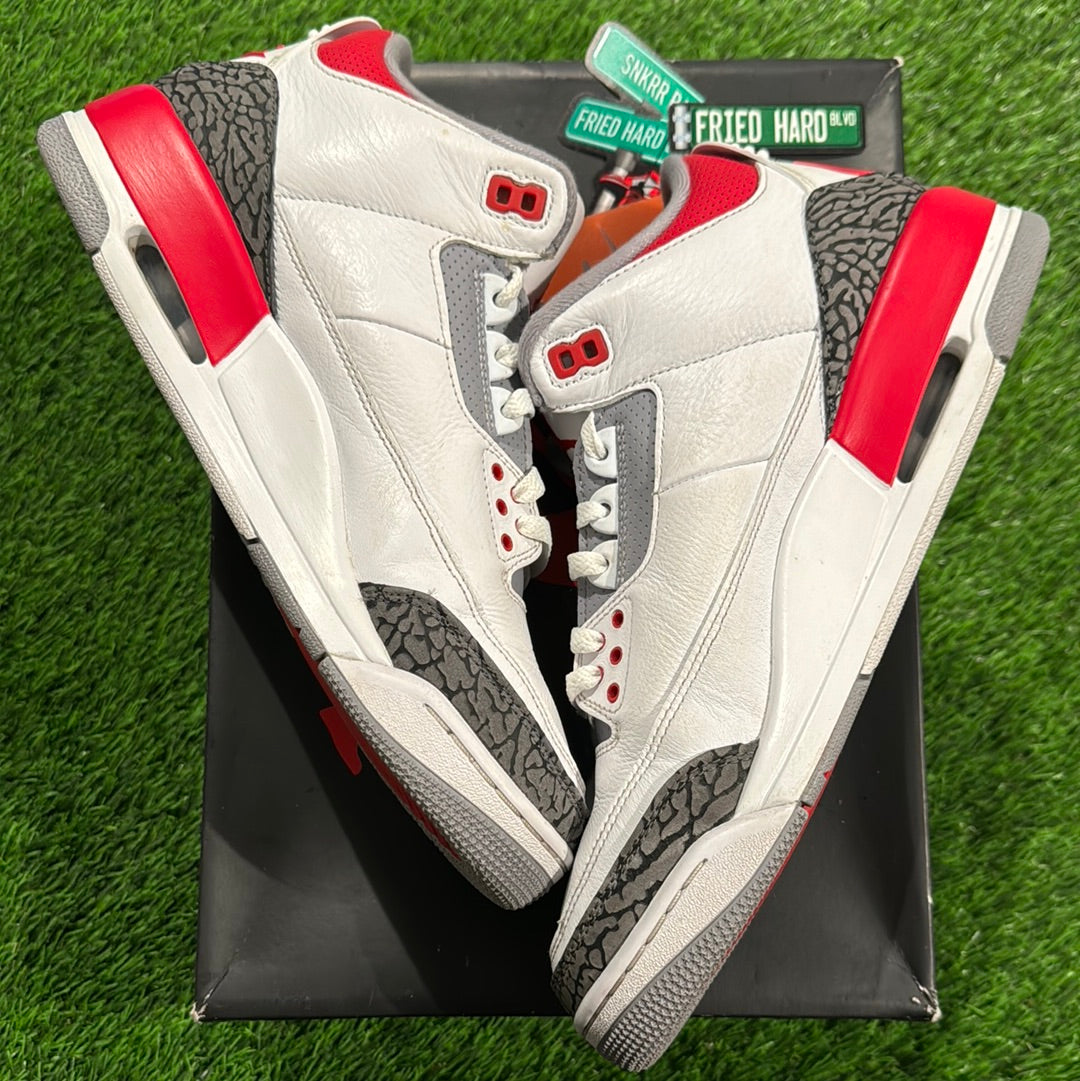 Air Jordan 3 Retro 'Fire Red' 2022