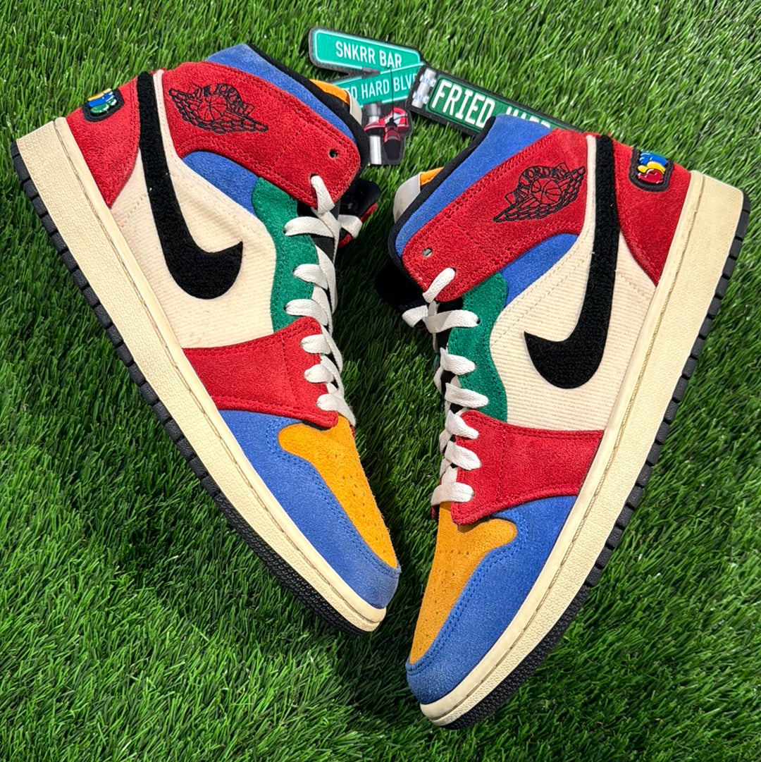 Blue The Great x Air Jordan 1 Mid 'Fearless'