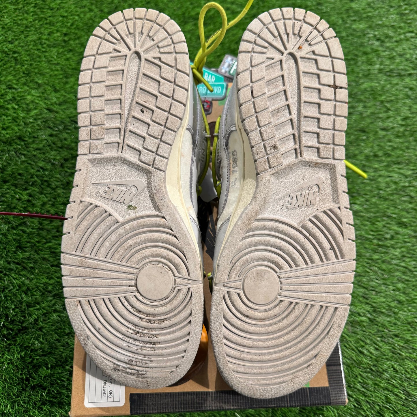 Off-White x Dunk Low 'Lot 08 of 50'