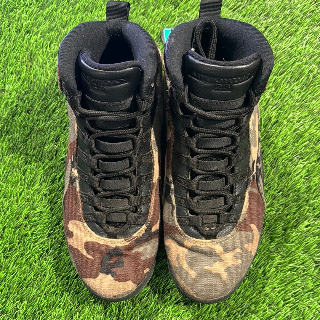Air Jordan 10 Retro 'Woodland Camo'