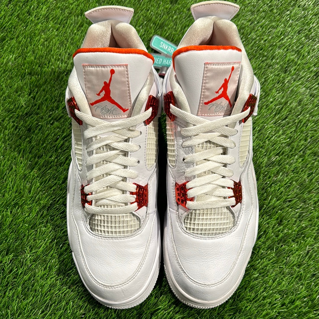 Air Jordan 4 Retro 'Orange Metallic'