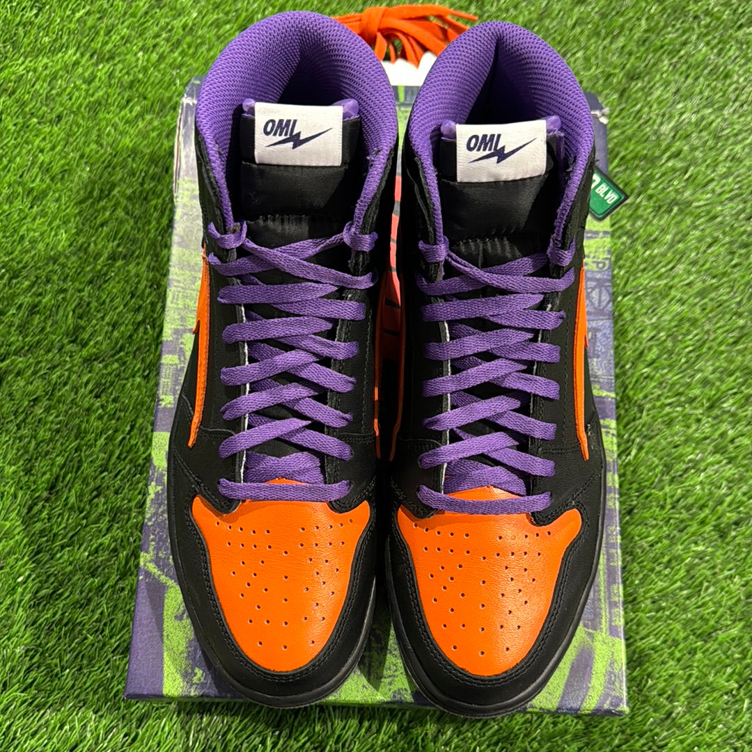 OMI 'Halloween Zero HighTop' Glow In The Dark Sole