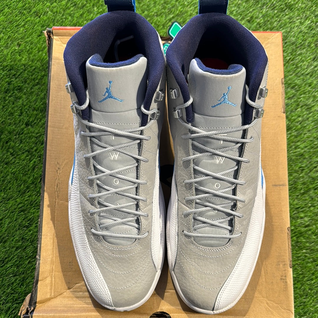 Air Jordan 12 Retro 'Grey University Blue'
