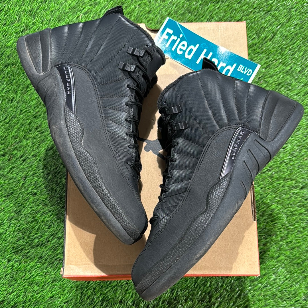 Air Jordan 12 Retro Winterized 'Triple Black'