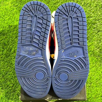 Air Jordan 1 Mid 'Multicolored Swoosh' 9M/10.5W
