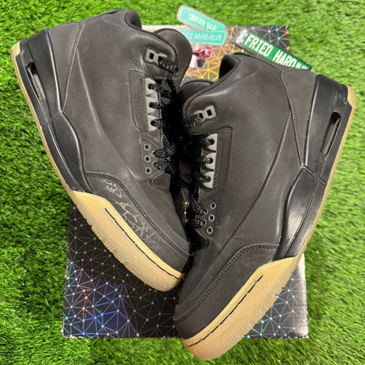 Air Jordan 3 5Lab3 'Reflective Black' 8M/9.5W